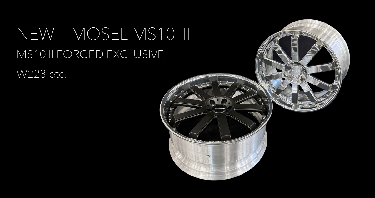 NEW MOSEL MS10 FORGED EXCLUSIVE